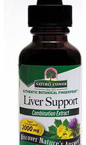 Liver Support, Sem Álcool, 1 Onça Da Nature's Answer