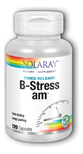Cápsulas B-stress Am 120 Da Solaray