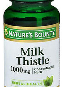 Nature's Bounty Milk Thistle 1000 Mg 50 Cápsulas Da Nature's