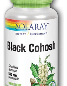 Black Cohosh 540 Mg 100 Cápsulas Da Solaray