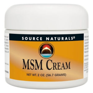 Msm Joint Response Cream 2 Oz By Source Naturals