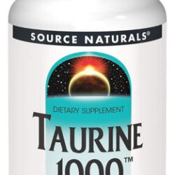 Taurine 1000 Mg 120 Caps By Source Naturals