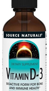 Vitamin D-3 Liquid 2 Fl Oz By Source Naturals