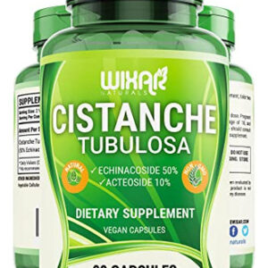 Suplemento Wixar Naturals Cistanche Tubulosa Em Cápsulas 90