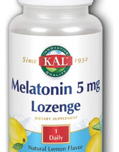 Pastilha De Melatonina 5 Mg De Limão 60 Pastilhas Da Kal