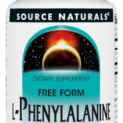 L-fenilalanina 500 Mg 50 Comprimidos Da Source Naturals