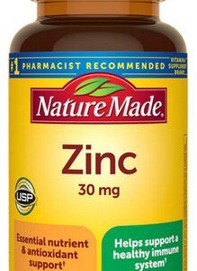 Zinco 30mg 100 Comprimidos Feitos Pela Natureza