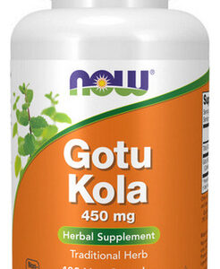Gotu Kola 450 Mg 100 Cápsulas Da Now Foods