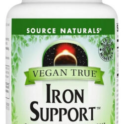 Vegan True Iron Support 180 Tabs By Source Naturals