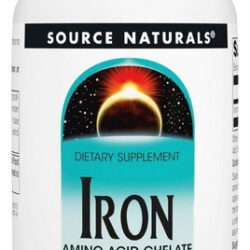 Iron Chelate 25 Mg 250 Tabs By Source Naturals