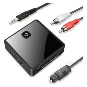 Receptor Transmissor De Áudio Hi-fi Bluetooth 5.0 C/óptica