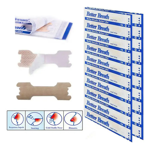 Breath Strips Right Nasal Way Pcs Aid Stop 10/50/100 - Imagem 12