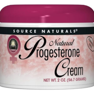 Progesterone Cream 2 Oz By Source Naturals