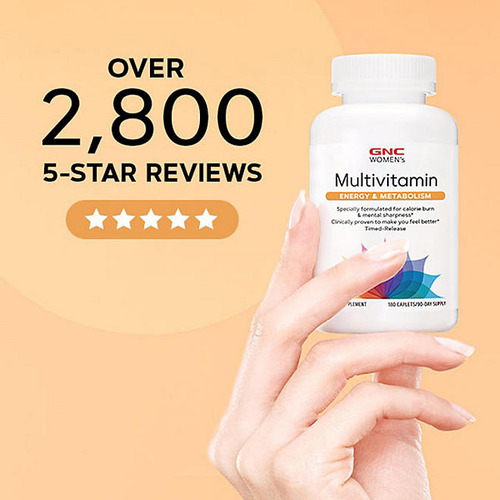 Multivitamínico Gnc Para Megaenergia E Metabolismo Feminino - Imagem 4