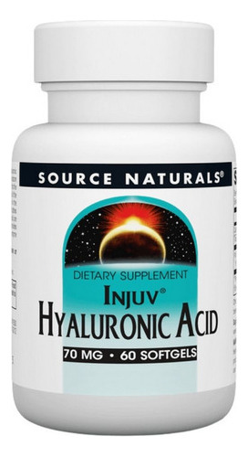 Ácido Hialurônico 70 Mg 60 Cápsulas Gelatinosas Da Source Na