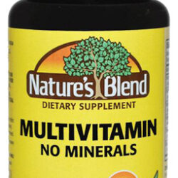 Multivitamínico Sem Minerais 100 Comprimidos Da Nature's Ble