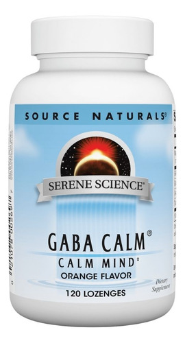 Gaba Calm 120 Tabs By Source Naturals