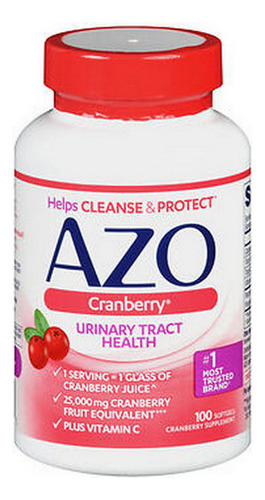 Cranberry Urinary Tract Health 100 Ct By Azo
