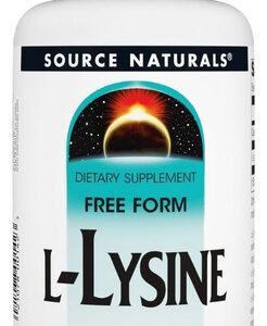 L-lysine 1000 Mg 100 Tabs By Source Naturals