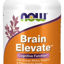 Fórmula Brain Elevate 120 Vcaps Da Now Foods