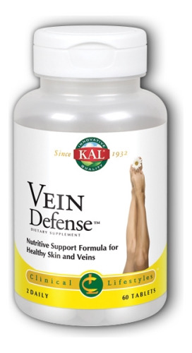 Vein Defense 60 Comprimidos Da Kal