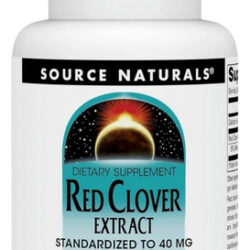 Extrato De Trevo Vermelho 30 Comprimidos Da Source Naturals
