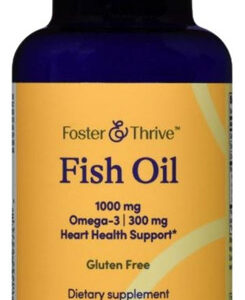 Fish Oil 1000 Mg 100 Softgels By Foster And Thrive