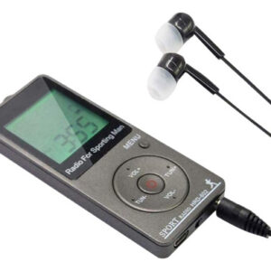 Rádio Portátil Am Fm Rádio Pessoal Com Fones De Ouvido Walkm