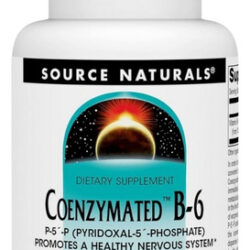 Coenzymated B-6 100 Mg 30 Tabs By Source Naturals