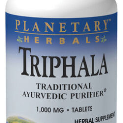 Triphala 1000 Mg 120 Comprimidos Da Planetary Ayurvedics