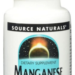 Manganese Chelate 10 Mg 100 Tabs By Source Naturals