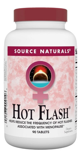 Hot Flash 90 Tabs By Source Naturals