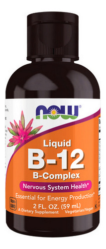 B-12 2 Onças Da Now Foods