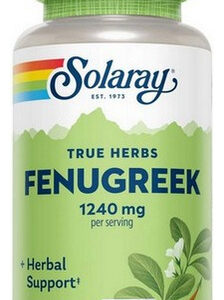 100 Unidades De Feno-grego, Da Solaray