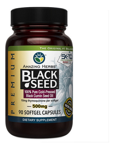 Black Seed 90 Sftgl Da Amazing Herbs
