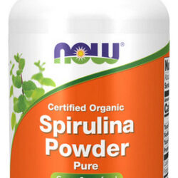 Spirulina Em Pó De 4 Onças Da Now Foods