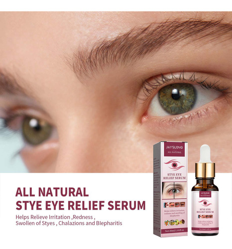 . Suero Para Olhos Calmante Contra Orzuelos Para Blefarite E - Imagem 3