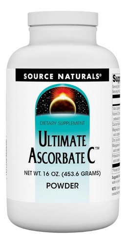 Ultimate Ascorbate C 16 Oz By Source Naturals
