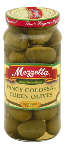 Olive Colossal Fancy De 10 Onças (caixa Com 6) Da Mezzetta