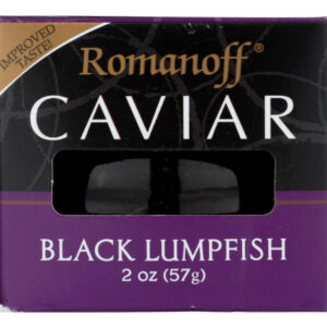 Caviar Lumpfish Blk 2 Onças (caixa Com 6) Da Romanoff