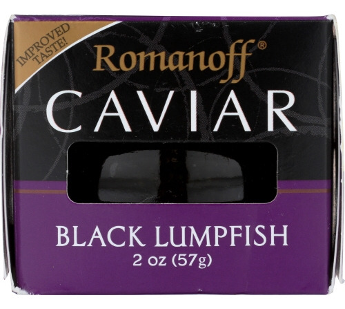 Caviar Lumpfish Blk 2 Onças (caixa Com 6) Da Romanoff