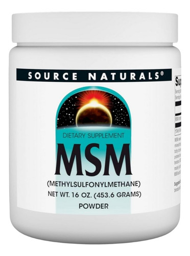 Msm Powder 16 Oz By Source Naturals