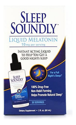 Melatonina Sleep Soundly 60 Ml Da Sleep Soundly