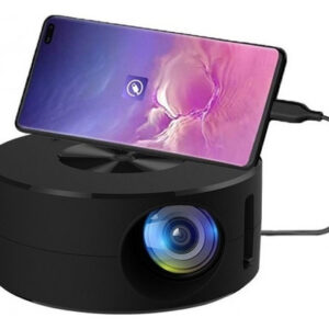 . Mini Projetor Portátil Hd 1500 Lúmens Usb Celular Mesma