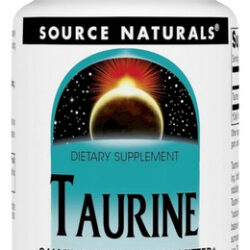 Taurine 500 Mg 60 Tabs By Source Naturals