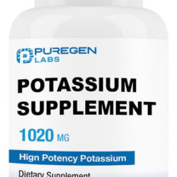 Suplemento Puregen Labs Bicarbonato De Potássio 1020mg 240 C