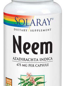 Neem 475 Mg 100 Cápsulas Da Solaray
