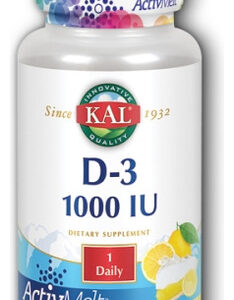 D-3 Activmelt 1.000 Ui 100 Comprimidos Por Kal
