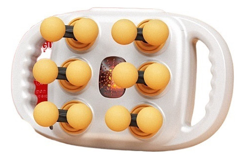 Pistola De Massagem Multifuncional Com Doze Cabeças - Imagem 11