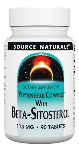 Beta Sitosterol 90 Tabs By Source Naturals